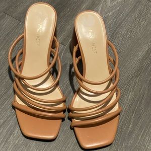 Nine West chunky heels